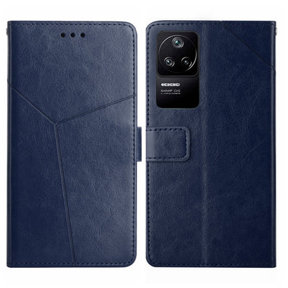 Y Stitching Horizontal Flip Leather Phone Case, For Xiaomi Poco F4 5G, For Xiaomi Poco X4 GT