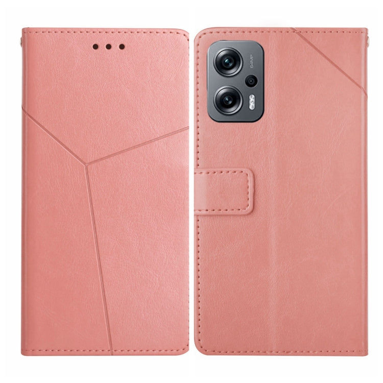 Y Stitching Horizontal Flip Leather Phone Case, For Xiaomi Poco F4 5G, For Xiaomi Poco X4 GT
