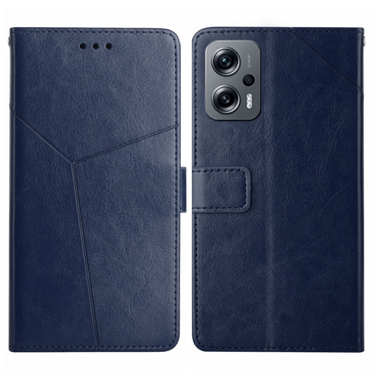 Y Stitching Horizontal Flip Leather Phone Case, For Xiaomi Poco F4 5G, For Xiaomi Poco X4 GT