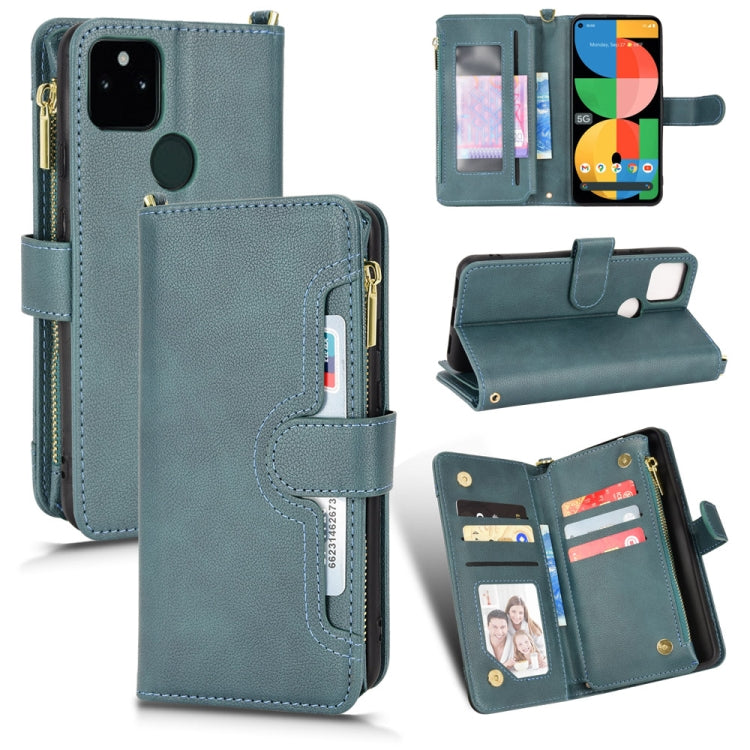 Litchi Texture Zipper Leather Phone Case, For OPPO Realme GT Master / K9, For Google Pixel 5a 5G, For Google Pixel 5 5G, For Samsung Galaxy M23 5G / F23 5G