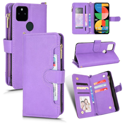 Litchi Texture Zipper Leather Phone Case, For OPPO Realme GT Master / K9, For Google Pixel 5a 5G, For Google Pixel 5 5G, For Samsung Galaxy M23 5G / F23 5G
