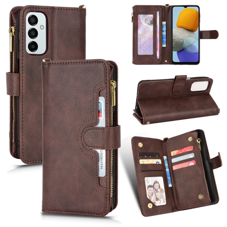 Litchi Texture Zipper Leather Phone Case, For OPPO Realme GT Master / K9, For Google Pixel 5a 5G, For Google Pixel 5 5G, For Samsung Galaxy M23 5G / F23 5G