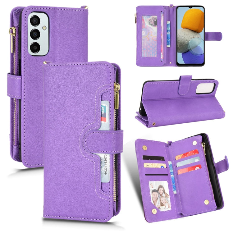 Litchi Texture Zipper Leather Phone Case, For OPPO Realme GT Master / K9, For Google Pixel 5a 5G, For Google Pixel 5 5G, For Samsung Galaxy M23 5G / F23 5G