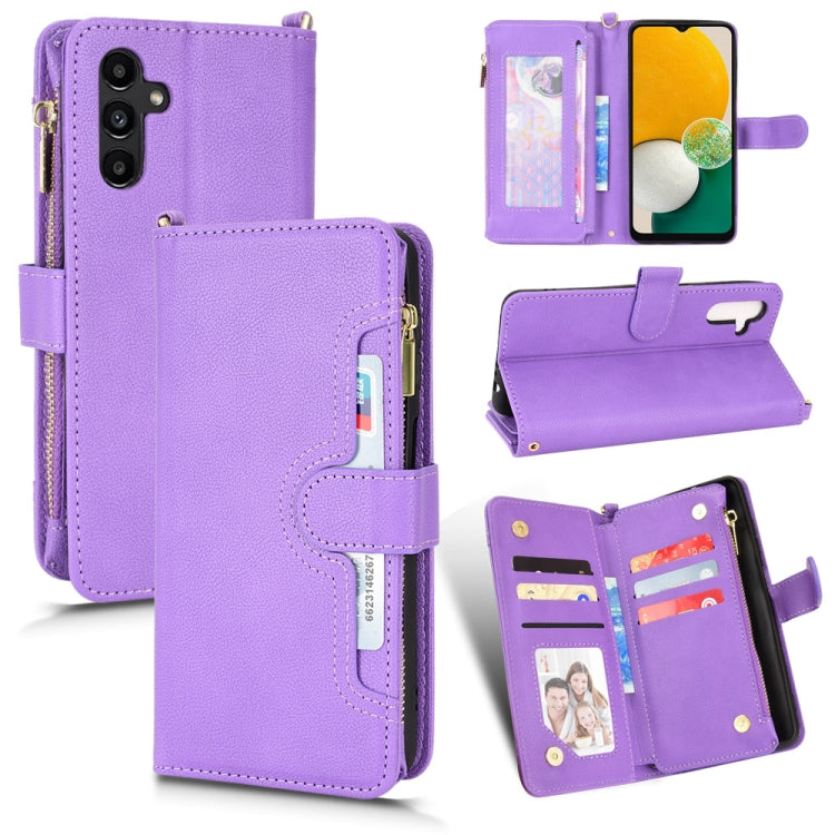 Litchi Texture Zipper Leather Phone Case, For Samsung Galaxy Z Fold2 5G, For Samsung Galaxy A13 5G, For Samsung Galaxy A23 4G / M22 4G, For Samsung Galaxy A22 5G