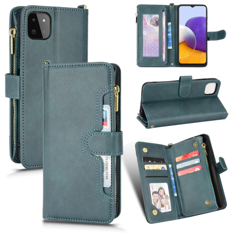 Litchi Texture Zipper Leather Phone Case, For Samsung Galaxy Z Fold2 5G, For Samsung Galaxy A13 5G, For Samsung Galaxy A23 4G / M22 4G, For Samsung Galaxy A22 5G