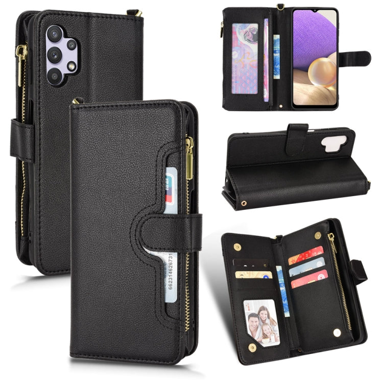 Litchi Texture Zipper Leather Phone Case, For Sony Xperia 1 IV, For Samsung Galaxy A32 5G / M32 5G, For Sony Xperia 10 IV, For Samsung Galaxy A33 5G