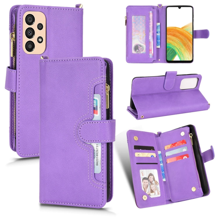 Litchi Texture Zipper Leather Phone Case, For Sony Xperia 1 IV, For Samsung Galaxy A32 5G / M32 5G, For Sony Xperia 10 IV, For Samsung Galaxy A33 5G