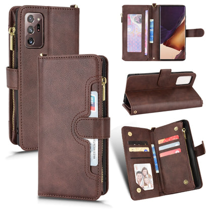Litchi Texture Zipper Leather Phone Case, For OnePlus Nord N200 5G, For Samsung Galaxy A53, For Samsung Galaxy M32 4G, For Samsung Galaxy Note20