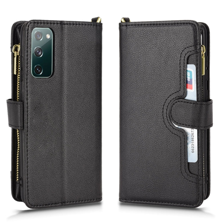 Litchi Texture Zipper Leather Phone Case, For Samsung Galaxy S20 FE 5G / 4G, For Samsung Galaxy S21+ 5G, For Samsung Galaxy S21 Ultra 5G, For Samsung Galaxy S21 5G