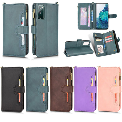 Litchi Texture Zipper Leather Phone Case, For Samsung Galaxy S20 FE 5G / 4G, For Samsung Galaxy S21+ 5G, For Samsung Galaxy S21 Ultra 5G, For Samsung Galaxy S21 5G