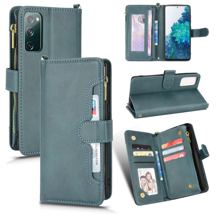 Litchi Texture Zipper Leather Phone Case, For Samsung Galaxy S20 FE 5G / 4G, For Samsung Galaxy S21+ 5G, For Samsung Galaxy S21 Ultra 5G, For Samsung Galaxy S21 5G