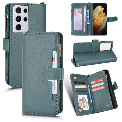 Litchi Texture Zipper Leather Phone Case, For Samsung Galaxy S20 FE 5G / 4G, For Samsung Galaxy S21+ 5G, For Samsung Galaxy S21 Ultra 5G, For Samsung Galaxy S21 5G