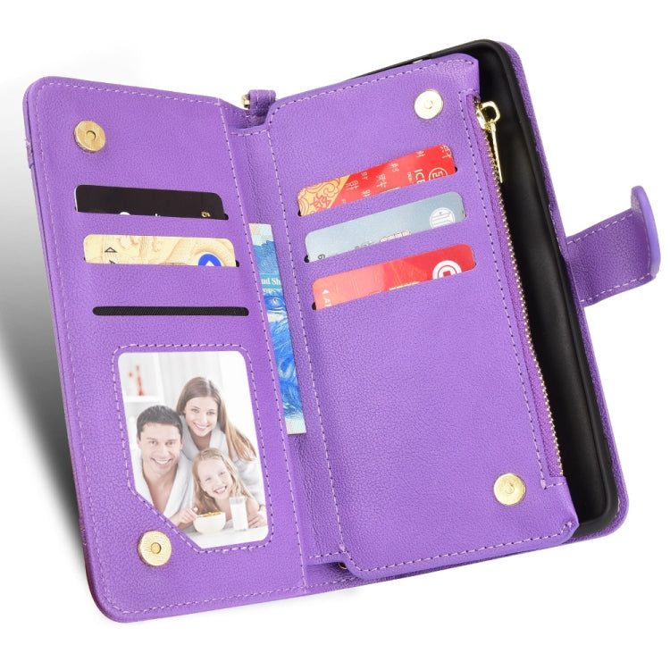Litchi Texture Zipper Leather Phone Case, For Samsung Galaxy S22+ 5G, For Samsung Galaxy S22 5G, For Samsung Galaxy Xcover 5, For Samsung Galaxy Z Fold3 5G