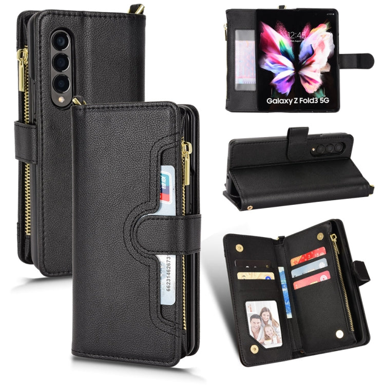 Litchi Texture Zipper Leather Phone Case, For Samsung Galaxy S22+ 5G, For Samsung Galaxy S22 5G, For Samsung Galaxy Xcover 5, For Samsung Galaxy Z Fold3 5G
