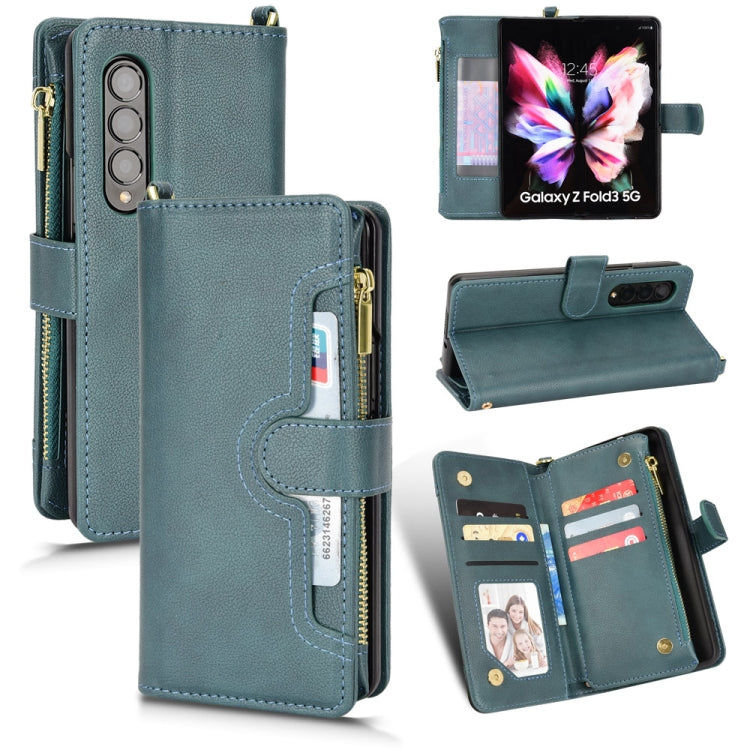 Litchi Texture Zipper Leather Phone Case, For Samsung Galaxy S22+ 5G, For Samsung Galaxy S22 5G, For Samsung Galaxy Xcover 5, For Samsung Galaxy Z Fold3 5G