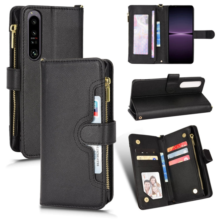Litchi Texture Zipper Leather Phone Case, For Sony Xperia 1 IV, For Samsung Galaxy A32 5G / M32 5G, For Sony Xperia 10 IV, For Samsung Galaxy A33 5G