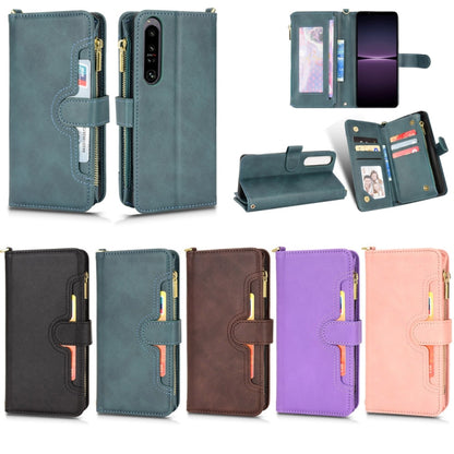 Litchi Texture Zipper Leather Phone Case, For Sony Xperia 1 IV, For Samsung Galaxy A32 5G / M32 5G, For Sony Xperia 10 IV, For Samsung Galaxy A33 5G