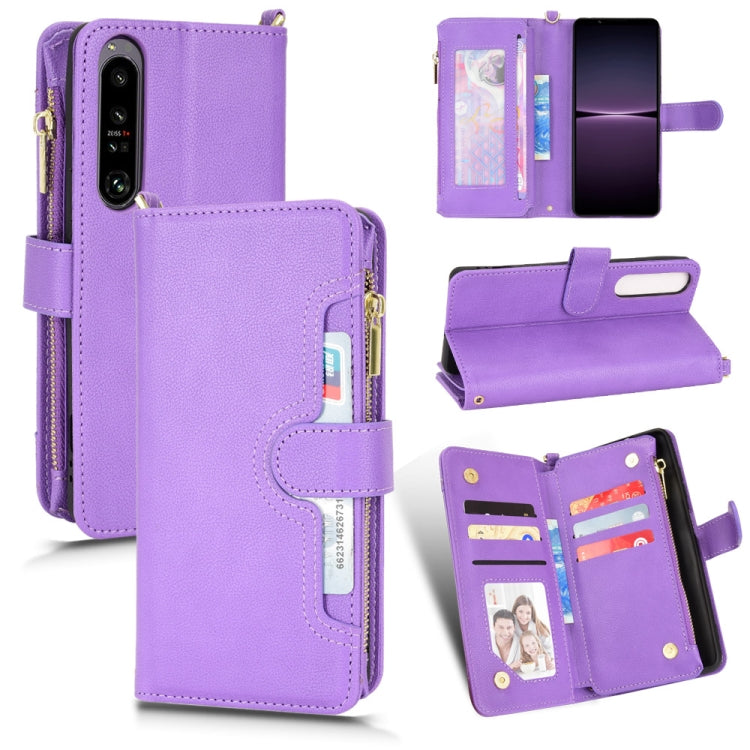 Litchi Texture Zipper Leather Phone Case, For Sony Xperia 1 IV, For Samsung Galaxy A32 5G / M32 5G, For Sony Xperia 10 IV, For Samsung Galaxy A33 5G
