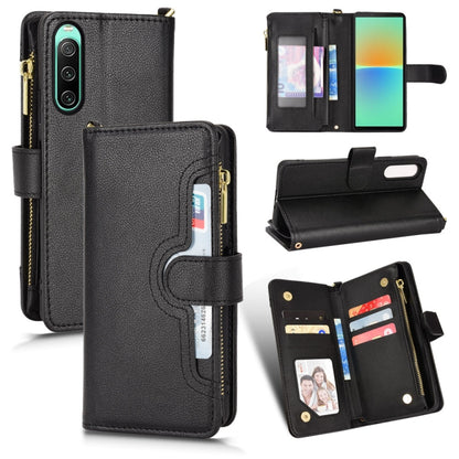 Litchi Texture Zipper Leather Phone Case, For Sony Xperia 1 IV, For Samsung Galaxy A32 5G / M32 5G, For Sony Xperia 10 IV, For Samsung Galaxy A33 5G