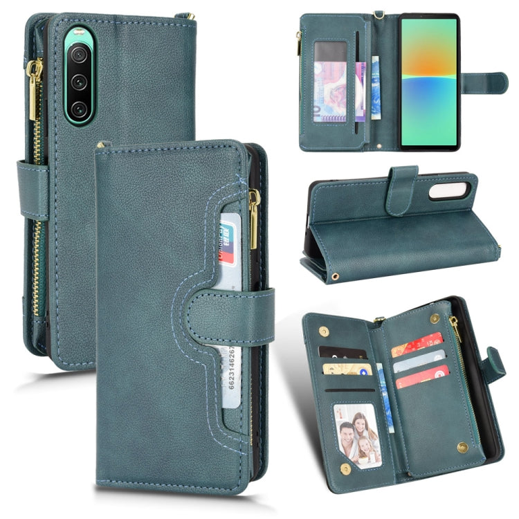 Litchi Texture Zipper Leather Phone Case, For Sony Xperia 1 IV, For Samsung Galaxy A32 5G / M32 5G, For Sony Xperia 10 IV, For Samsung Galaxy A33 5G