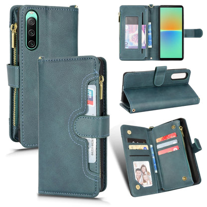 Litchi Texture Zipper Leather Phone Case, For Sony Xperia 1 IV, For Samsung Galaxy A32 5G / M32 5G, For Sony Xperia 10 IV, For Samsung Galaxy A33 5G