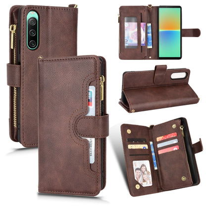 Litchi Texture Zipper Leather Phone Case, For Sony Xperia 1 IV, For Samsung Galaxy A32 5G / M32 5G, For Sony Xperia 10 IV, For Samsung Galaxy A33 5G