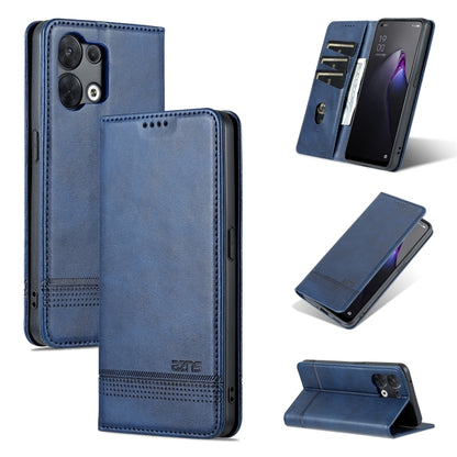 AZNS Magnetic Calf Texture Flip Leather Phone Case, For OPPO Reno8, For OPPO Reno8 Pro, For Honor 70, For Honor 70 Pro