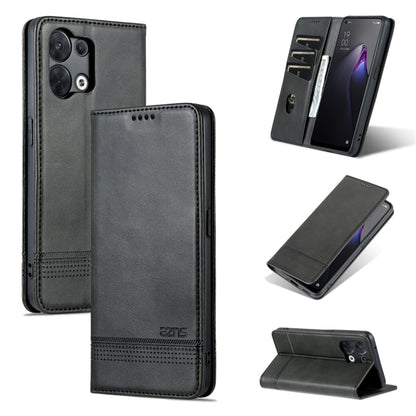 AZNS Magnetic Calf Texture Flip Leather Phone Case, For OPPO Reno8, For OPPO Reno8 Pro, For Honor 70, For Honor 70 Pro
