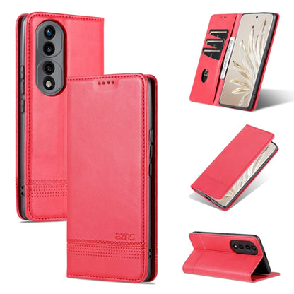 AZNS Magnetic Calf Texture Flip Leather Phone Case, For OPPO Reno8, For OPPO Reno8 Pro, For Honor 70, For Honor 70 Pro