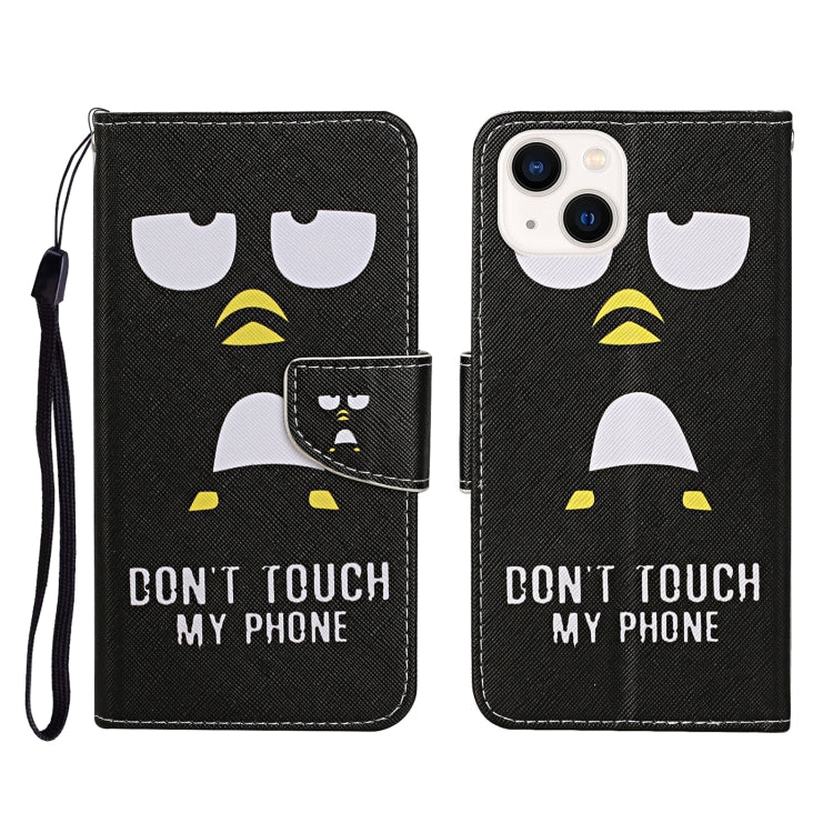 Colored Drawing Pattern Flip Leather Phone Case, For OPPO Find X5