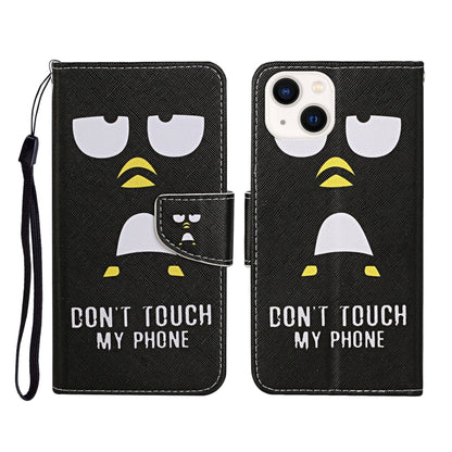 Colored Drawing Pattern Flip Leather Phone Case, For OPPO Find X5 Pro