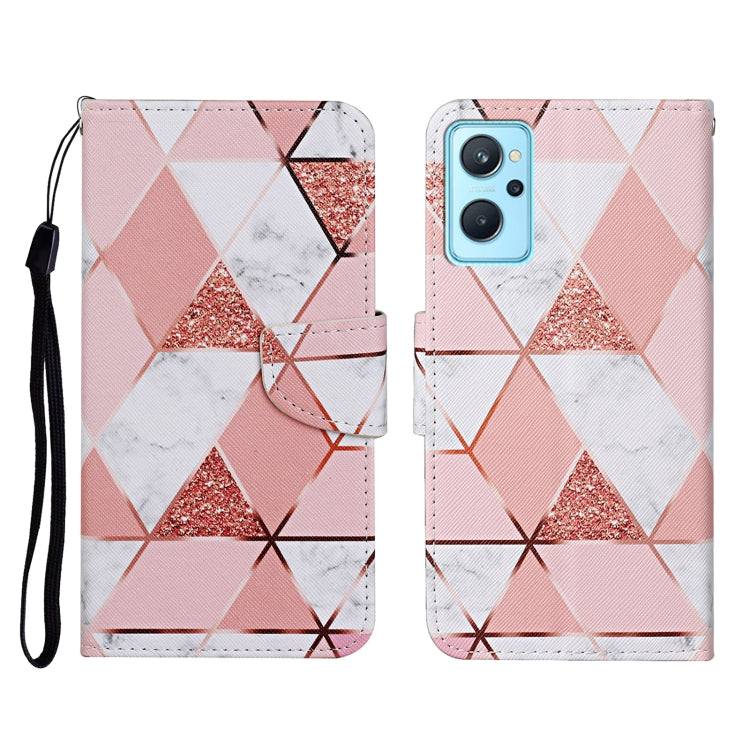 Colored Drawing Pattern Flip Leather Phone Case, For Realme 9i
