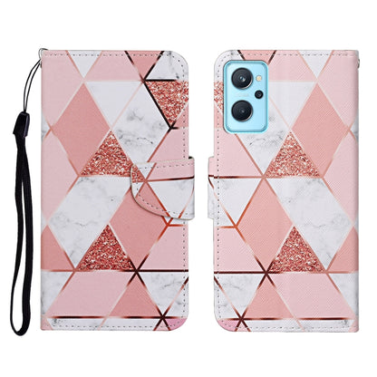 Colored Drawing Pattern Flip Leather Phone Case, For Realme 9i