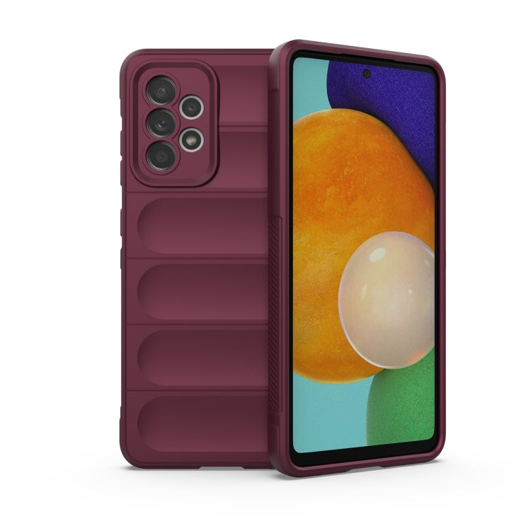 Magic Shield TPU + Flannel Phone Case, For Samsung Galaxy A22 4G/M32, For Samsung Galaxy A52 5G