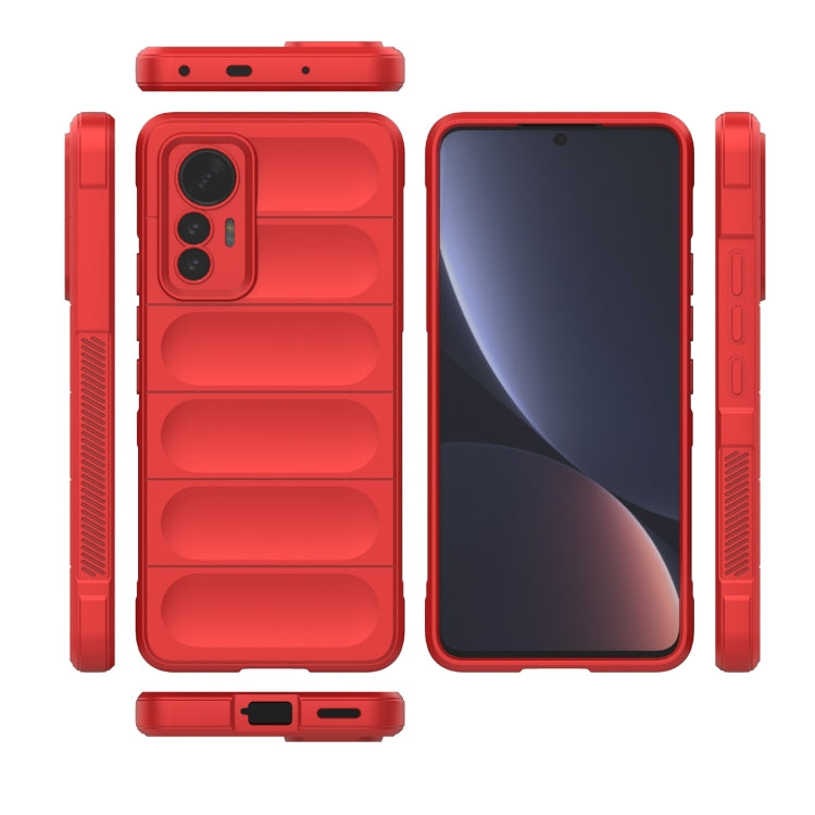 Magic Shield TPU + Flannel Phone Case, For Xiaomi 12 Lite