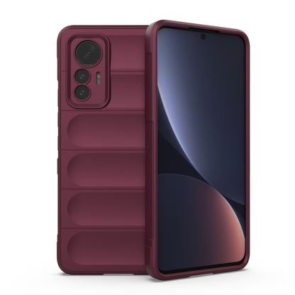 Magic Shield TPU + Flannel Phone Case, For Xiaomi 12 Lite