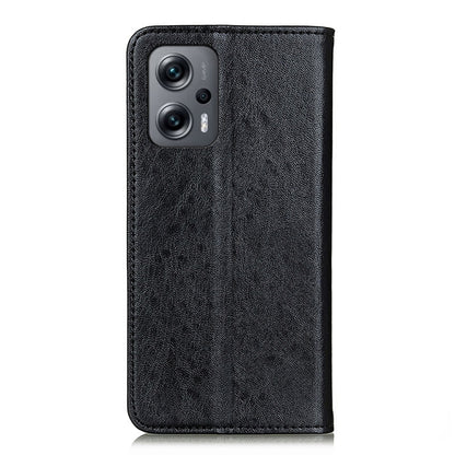 Magnetic Retro Crazy Horse Texture Leather Phone Case, For Xiaomi Redmi Note 11T Pro 5G / Note 11T Pro+ 5G China / Poco X4 GT 5G