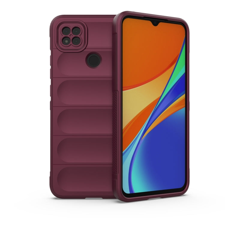 Magic Shield TPU + Flannel Phone Case, For Xiaomi Redmi 9A, For Xiaomi Redmi 9C