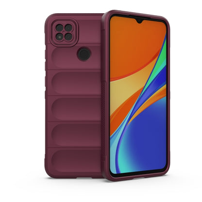 Magic Shield TPU + Flannel Phone Case, For Xiaomi Redmi 9A, For Xiaomi Redmi 9C