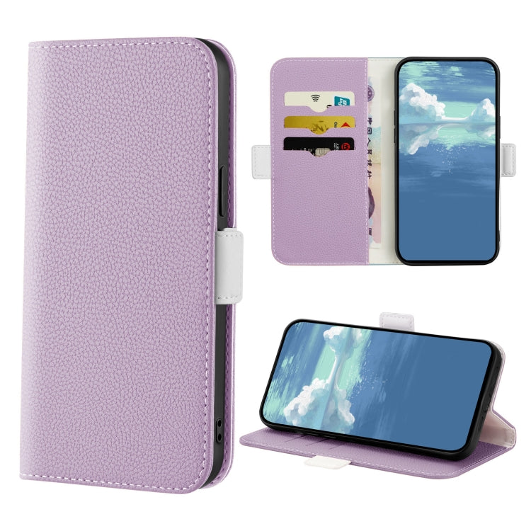 Candy Color Litchi Texture Leather Phone Case, For Xiaomi Poco X4 Pro 5G