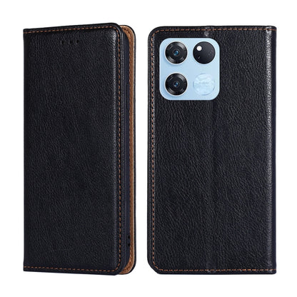 Gloss Oil Solid Color Magnetic Leather Phone Case, For OnePlus Ace Racing, For OnePlus Ace / 10R