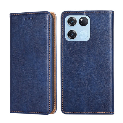Gloss Oil Solid Color Magnetic Leather Phone Case, For OnePlus Ace Racing, For OnePlus Ace / 10R