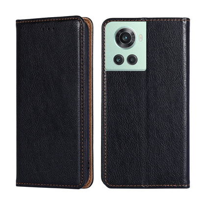 Gloss Oil Solid Color Magnetic Leather Phone Case, For OnePlus Ace Racing, For OnePlus Ace / 10R