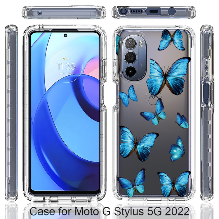 PC+TPU Transparent Painted Phone Case, For Motorola Moto G Stylus 2022, For Motorola Moto G Stylus 5G 2022, For Motorola Edge 30 Pro, For OnePlus 10 Pro