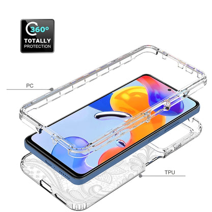 PC+TPU Transparent Painted Phone Case, For Xiaomi Redmi Note 8, For Xiaomi Redmi Note 11 Pro, For Xiaomi Redmi 10, For Xiaomi Redmi Note 11, For Xiaomi Redmi 9C, For Xiaomi Redmi Note 10 Pro, For Xiaomi Redmi 9A, For Xiaomi Redmi Note 10               ...
