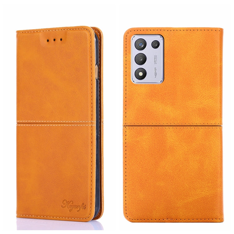 Cow Texture Magnetic Horizontal Flip Leather Phone Case, For OPPO K9s/Realme Q3s, For OPPO Reno5 A, For OPPO Reno6 5G, For OPPO Reno6 Pro+