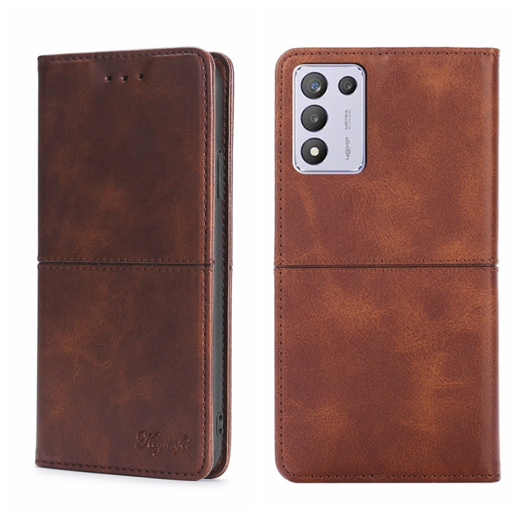 Cow Texture Magnetic Horizontal Flip Leather Phone Case, For OPPO K9s/Realme Q3s, For OPPO Reno5 A, For OPPO Reno6 5G, For OPPO Reno6 Pro+