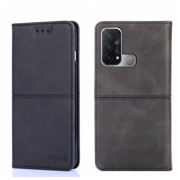 Cow Texture Magnetic Horizontal Flip Leather Phone Case, For OPPO K9s/Realme Q3s, For OPPO Reno5 A, For OPPO Reno6 5G, For OPPO Reno6 Pro+
