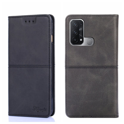 Cow Texture Magnetic Horizontal Flip Leather Phone Case, For OPPO K9s/Realme Q3s, For OPPO Reno5 A, For OPPO Reno6 5G, For OPPO Reno6 Pro+