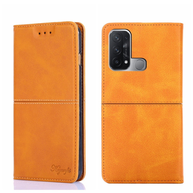 Cow Texture Magnetic Horizontal Flip Leather Phone Case, For OPPO K9s/Realme Q3s, For OPPO Reno5 A, For OPPO Reno6 5G, For OPPO Reno6 Pro+